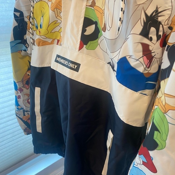 Limited Edition Members Only unisex Looney Tunes Collab Oversized Jacket KY2 - Picture 13 of 13